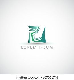business logo square vector sign