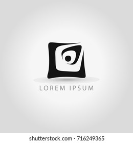 business logo square vector sign