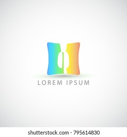 business logo square vector sign