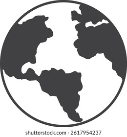 Business logo template. Globe and arrow logo is suitable for global company, world technologies, media and publicity agencies