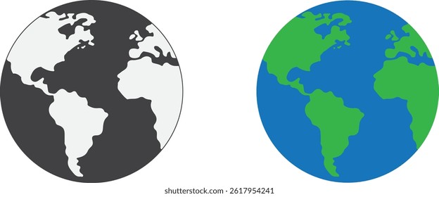 Business logo template. Globe and arrow logo is suitable for global company, world technologies, media and publicity agencies