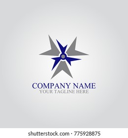 Business logo template vector illustration.