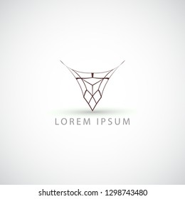 business logo triangle vector sign