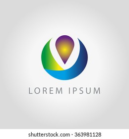 business logo vector circle.