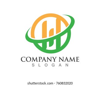 Business  logo vector concept illustration