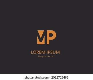 Vector de logotipo empresarial con fondo oscuro y alta resolución.