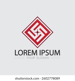 Business logo and vector design icon sign illustration
