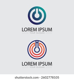 Business logo and vector design icon sign illustration