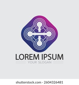 Business logo and vector design icon sign illustration