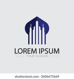 Business logo and vector design icon sign illustration