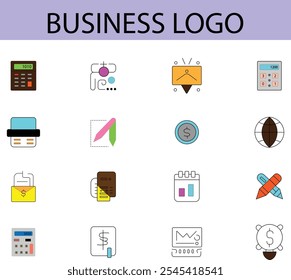 Een bedrijfslogo vectorillustratie