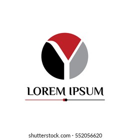 Business logo vector of the letter Y.