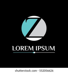 Business logo vector of the letter Z.