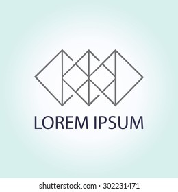 business logo vector rhombus