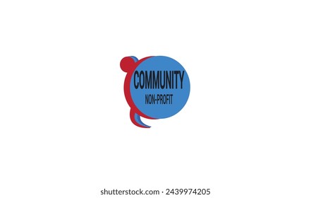 Business logo vector. Team collaboration illustration vector logo design