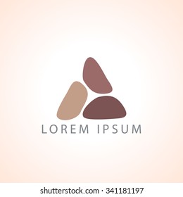 Business logo vector triangle