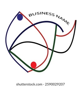 The Business Logo Vector for various trading worldwide