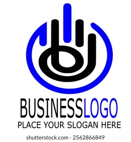 BUSINESS LOGO VEKTOR PLACE YOUR SLOGAN HERE