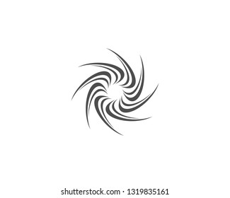 Business logo, vortex and spiral icon vector template