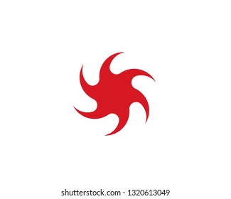 Business logo, vortex, wave and spiral icon