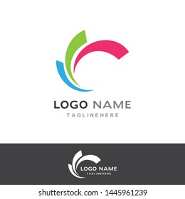 Business logo, vortex, wave and spiral icon vector template