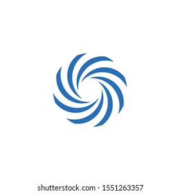 Business logo, vortex, wave and spiral icon vector template