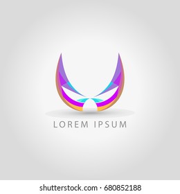business logo wings vector sign