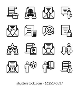 Business and love line icons. Interaction, mutual understanding and business assistance. social responsibility, reciprocal love icon. Hyphen set. Vector illustration. 37