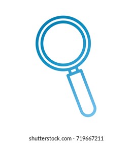 business magnifier research find creative icon