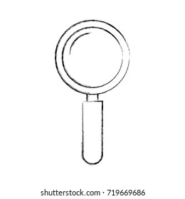 business magnifier research find creative icon