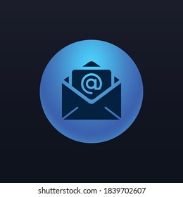 Business Mail - App Icon Button