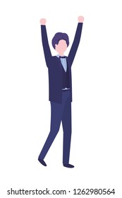 business man avatar character