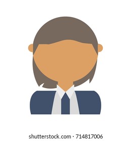 business man avatar vector illustration