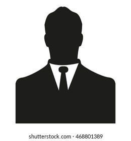 Business man black icon