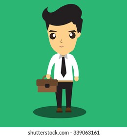 Business man cartoon