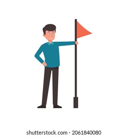 business man character people style vector illustration design eps.10