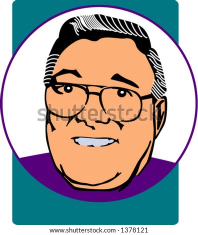 Business Man in a Circle