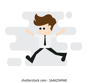 business man concept ,Vector illustration.