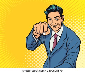 Business Man Excited Hold Hands Up Raised Arms, Businessman Concept Winner Success 