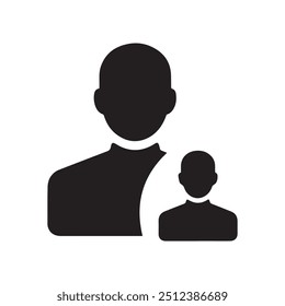 Business Man Face Icon Silhouette Vector Illustration , Man Vector  Profile Icon And Images