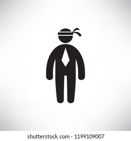 business man fighter