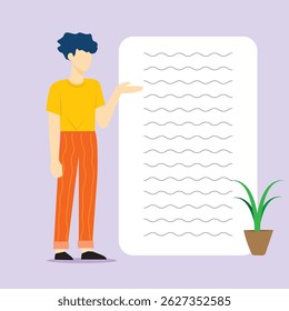 homem de negócios dando escolhas, ícone de escolha, fazendo escolhas, escolha apresentação design