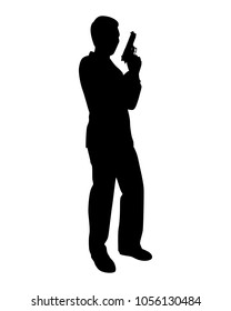 24,723 Men guns silhouette Images, Stock Photos & Vectors | Shutterstock