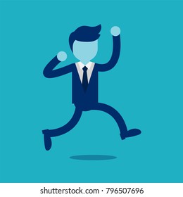 Business man - Happy