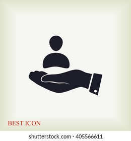 business man icon