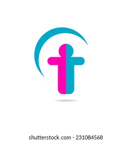 business man icon abstract