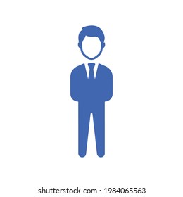 business man icon design vector