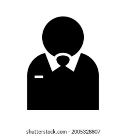 business man icon or logo isolated sign symbol vector illustration - high quality black style vector icons

