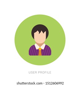 Business man icon symbol vector