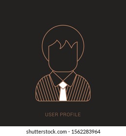 Business man icon symbol vector